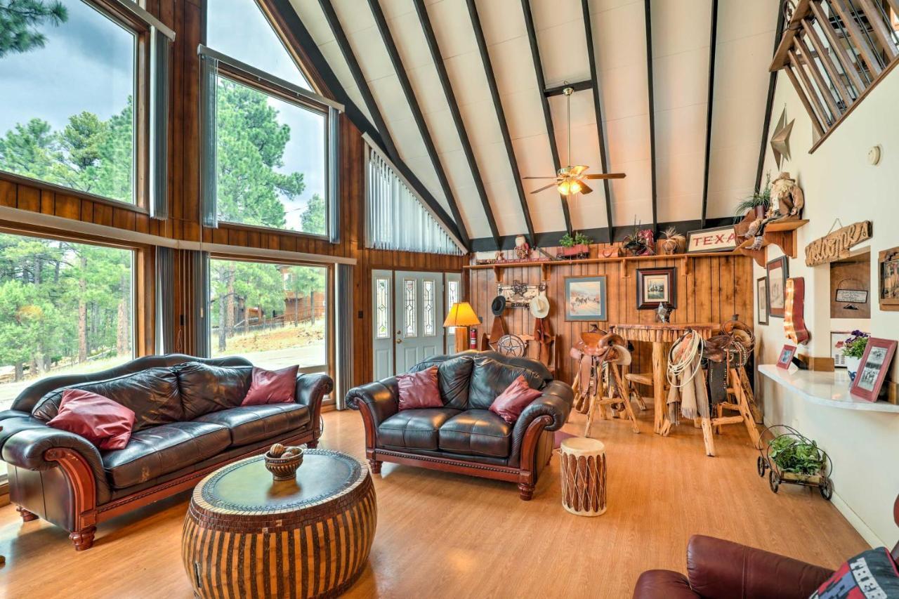 A-Frame Ruidoso Retreat With Deck, Grill And Views! Villa Exterior photo